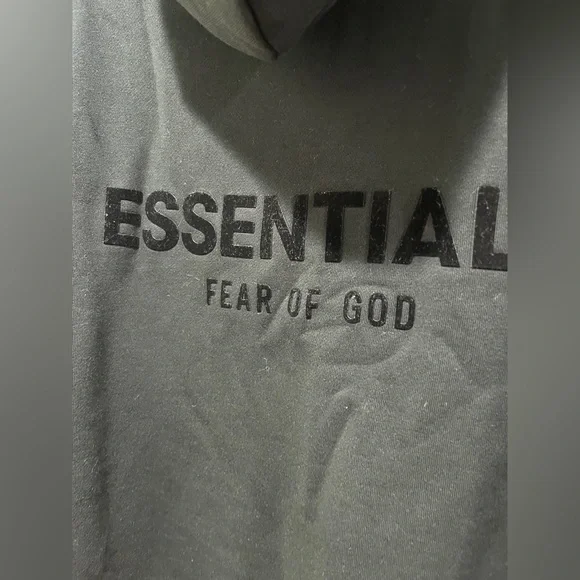 Fear of God Essentials FW22 Hoodie 'Stretch Limo' Size XL - Picture 9 of 11